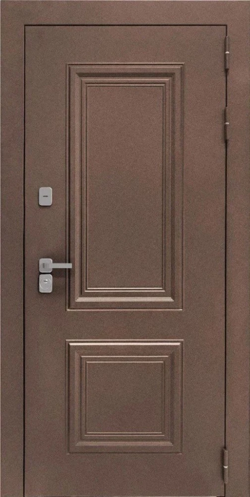 Входная дверь ДвериПРО Д-68 ПВХ 10мм Астрод Velutto Grigio DPRO200394 внешняя сторона