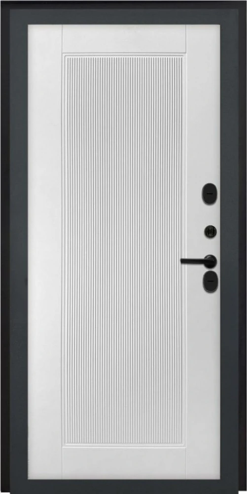 Входная дверь ДвериПРО Квадро ПВХ 10мм Астрод Velutto Bianco DPRO200383 внутренняя сторона