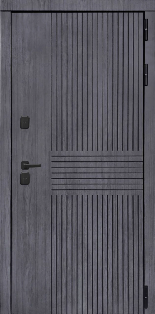 Входная дверь ДвериПРО Берген ФЛ 244 венге DPRO200451 внешняя сторона