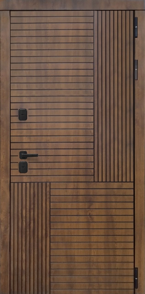 Входная дверь ДвериПРО Авеста ФЛ-790 Velutto Grigio DPRO195790 внешняя сторона